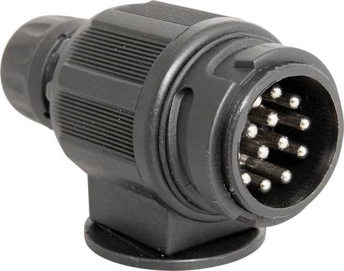 HP Autozubehör 28252 Anhänger Stecker [Stecker 13polig - Stecker 13polig] Kunststoff