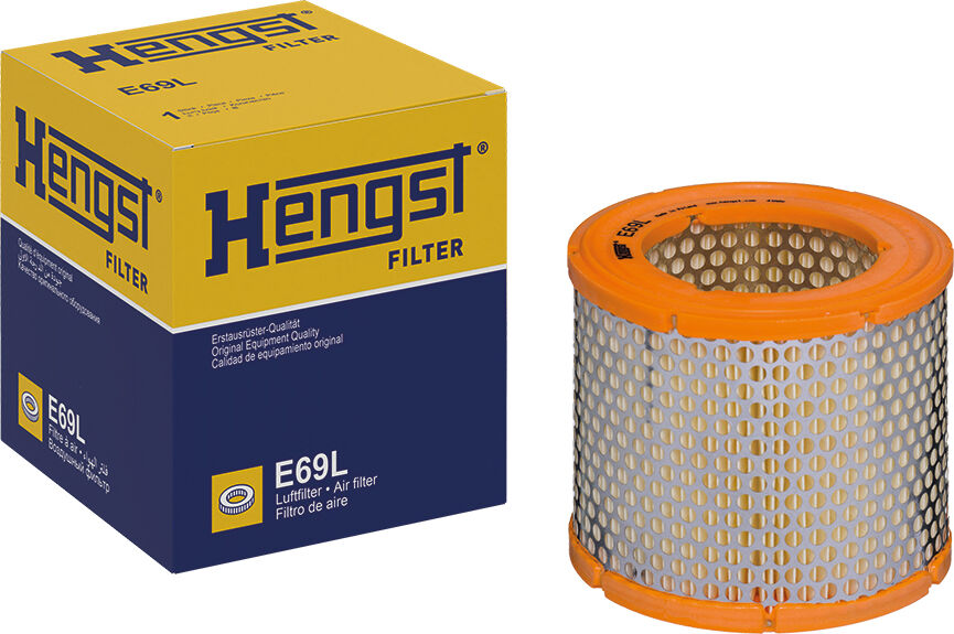 Hengst Filter Luftfilter E69l 134mm Für Gm Lister Vag