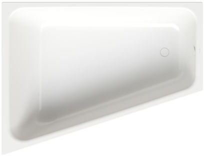 Bette BetteSpace L Badewanne 1132-440 170x130x42cm, Ecke links, snow