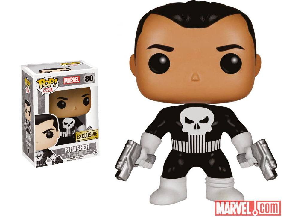 Funko Marvel Comics The Punisher POP! Bobblehead-figuur, 9 cm, FK5083