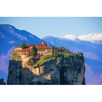 Fototapete PAPERMOON "Monastery of the Holy Trinity", bunt, B:2,5m L:1,86m, Vlies, Tapeten