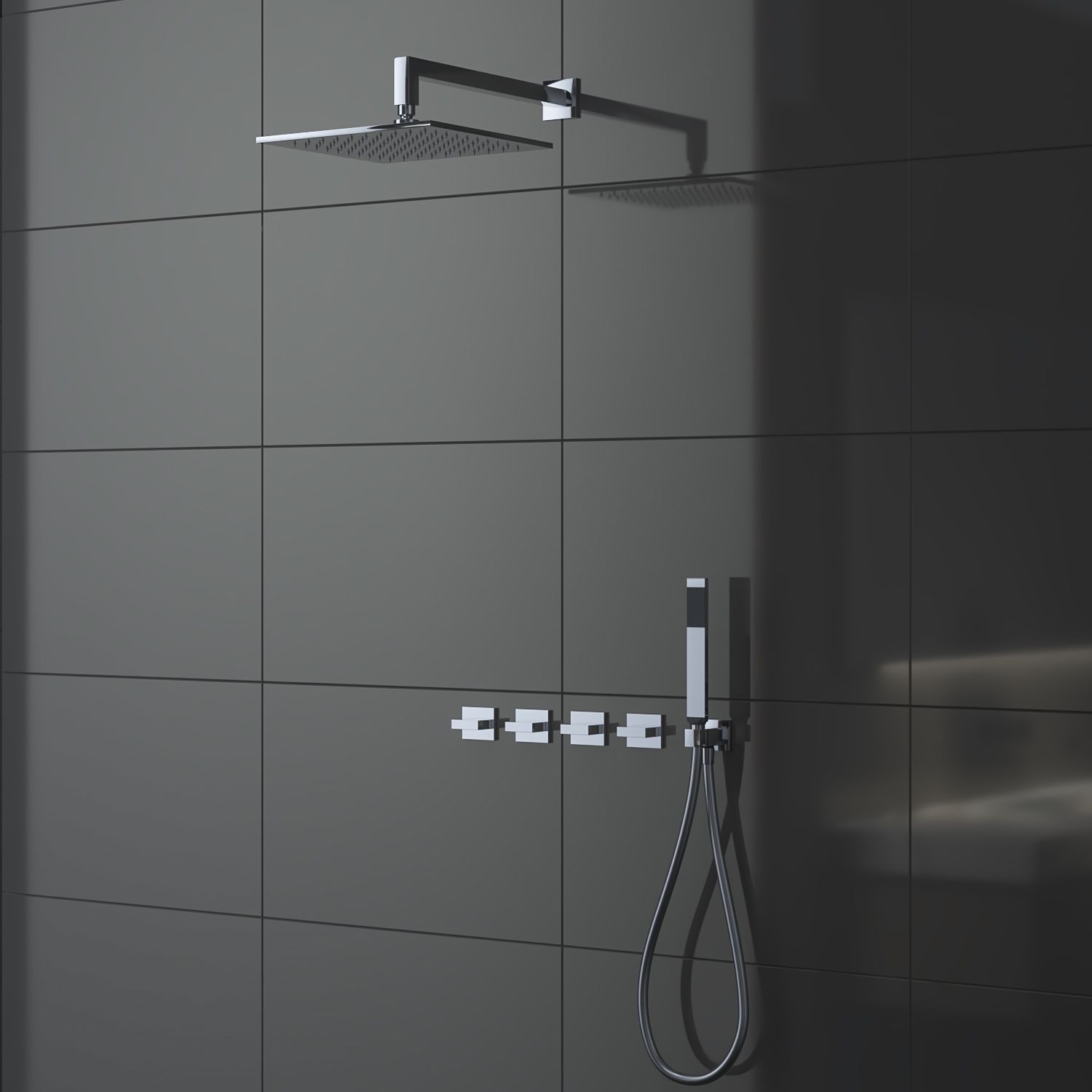 Steinkamp Lifestyle concealed shower set 66042CRST