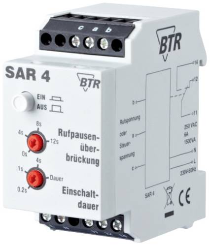 Metz Connect 130283-I Relais Nennspannung: 230 V/AC Schaltstrom (max.): 8A 1St.