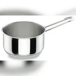 LACOR gerader Kochtopf GOURMET 14 cm 1 L Stahl 18/10 Sandwichboden 90214
