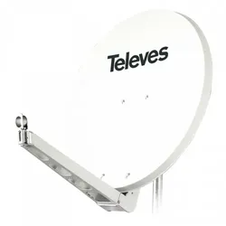 Televes QSD-Line - 75cm Alu-Spiegel, weiß