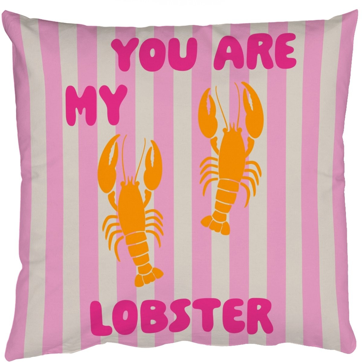 PillowMonkey Sierkussen Lobster Love - 45 x 45 cm
