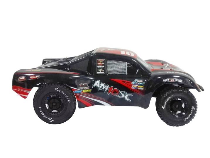 Amewi RC-Bagger Amewi 1:10 AM10SC V2 Brushless Short Course Truck RED 4WD