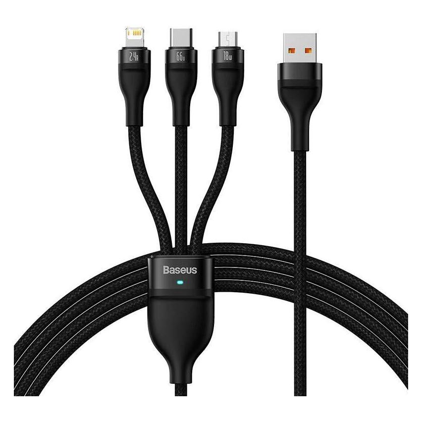 Baseus Flash Series II (1.20 m, USB 2.0, 66 W) (CASS040001)
