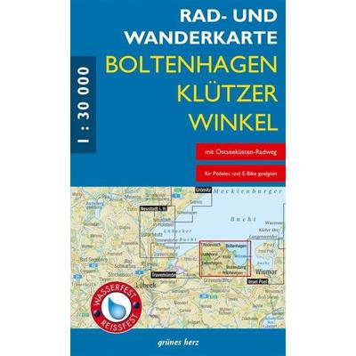 Rad- und Wanderkarte Boltenhagen, Klützer Winkel, Sonstige von , Grünes Herz, 978-3-86636-238-3