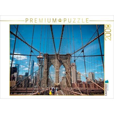 CALVENDO Puzzle Brooklyn Bridge - Brücke in eine neue Welt | 2000 Teile Lege-Größe 90x67cm Foto-Puzzle für glückliche Stunden, Sonstige von , Calvendo