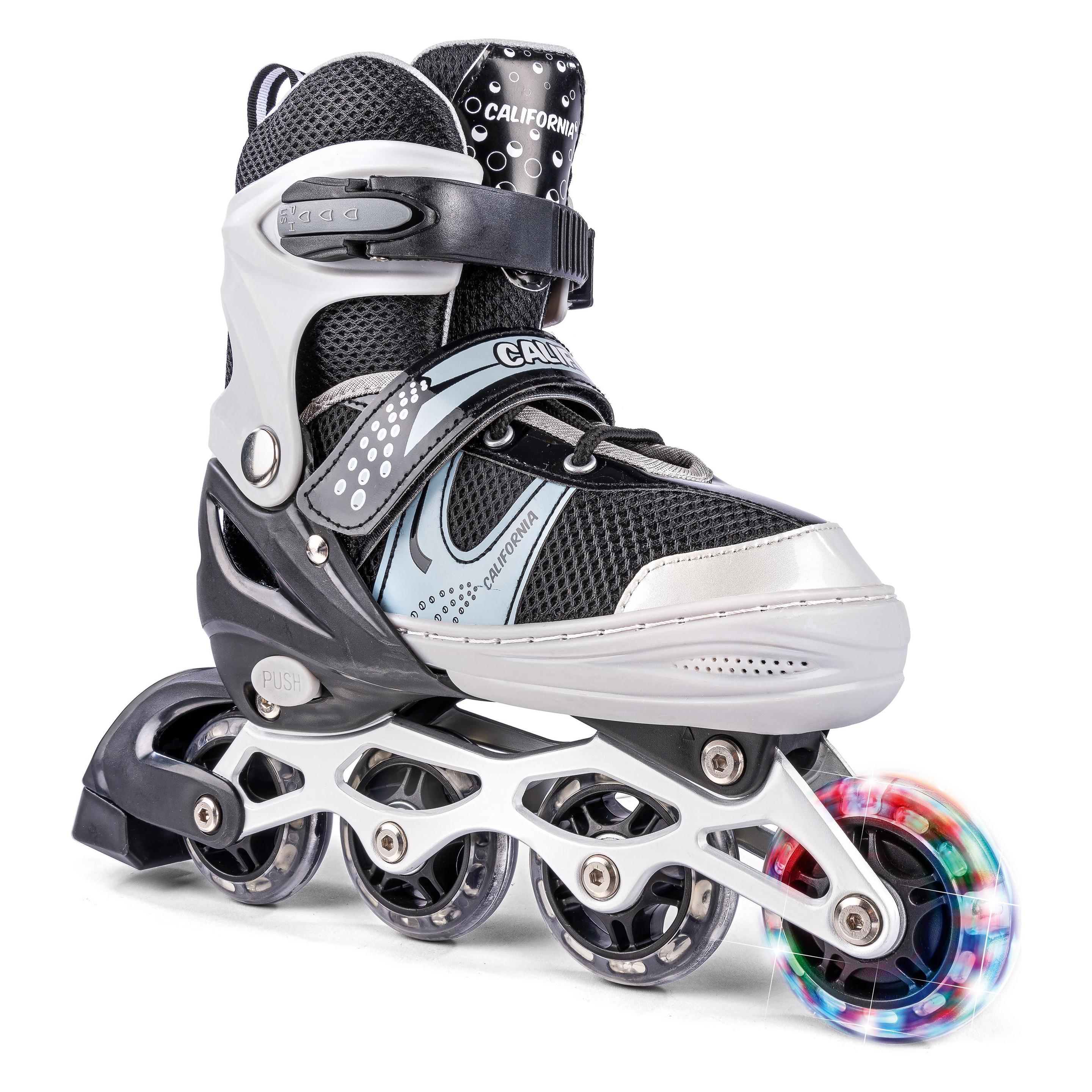 California - Inliners w/light size 39-41 - Black (24944) (39, 40, 41) (24944)