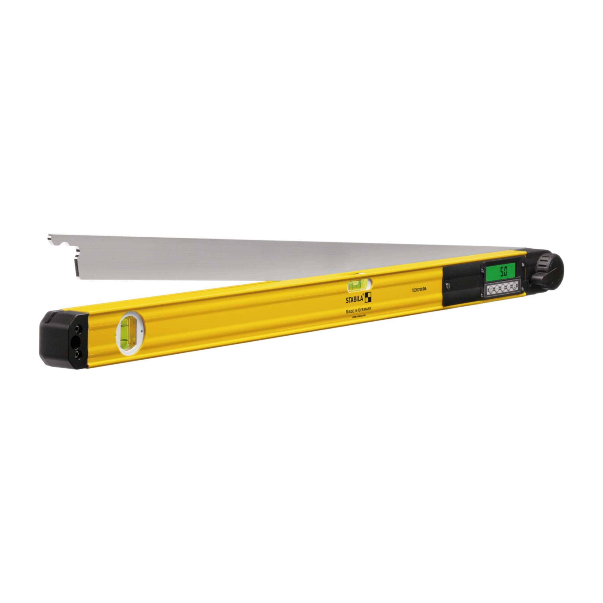 STABILA Elektronik-Winkelmesser TECH 700 DA 80 cm mit Digital-Display (19018)