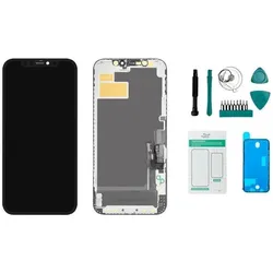 Kaputt.de iPhone 12 / 12 Pro Display - Set (Display, Apple iPhone 12, Apple iPhone 12 Pro), Mobilgerät Ersatzteile, Schwarz