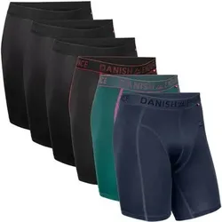 DANISH ENDURANCE Boxershorts Sports Trunks Extra, Größe XL in Bunt Bunt
