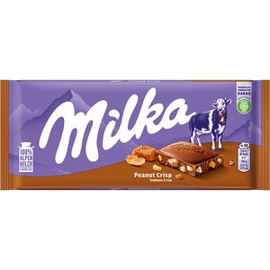 Milka Tafelschokolade Peanut Crisp, 90g