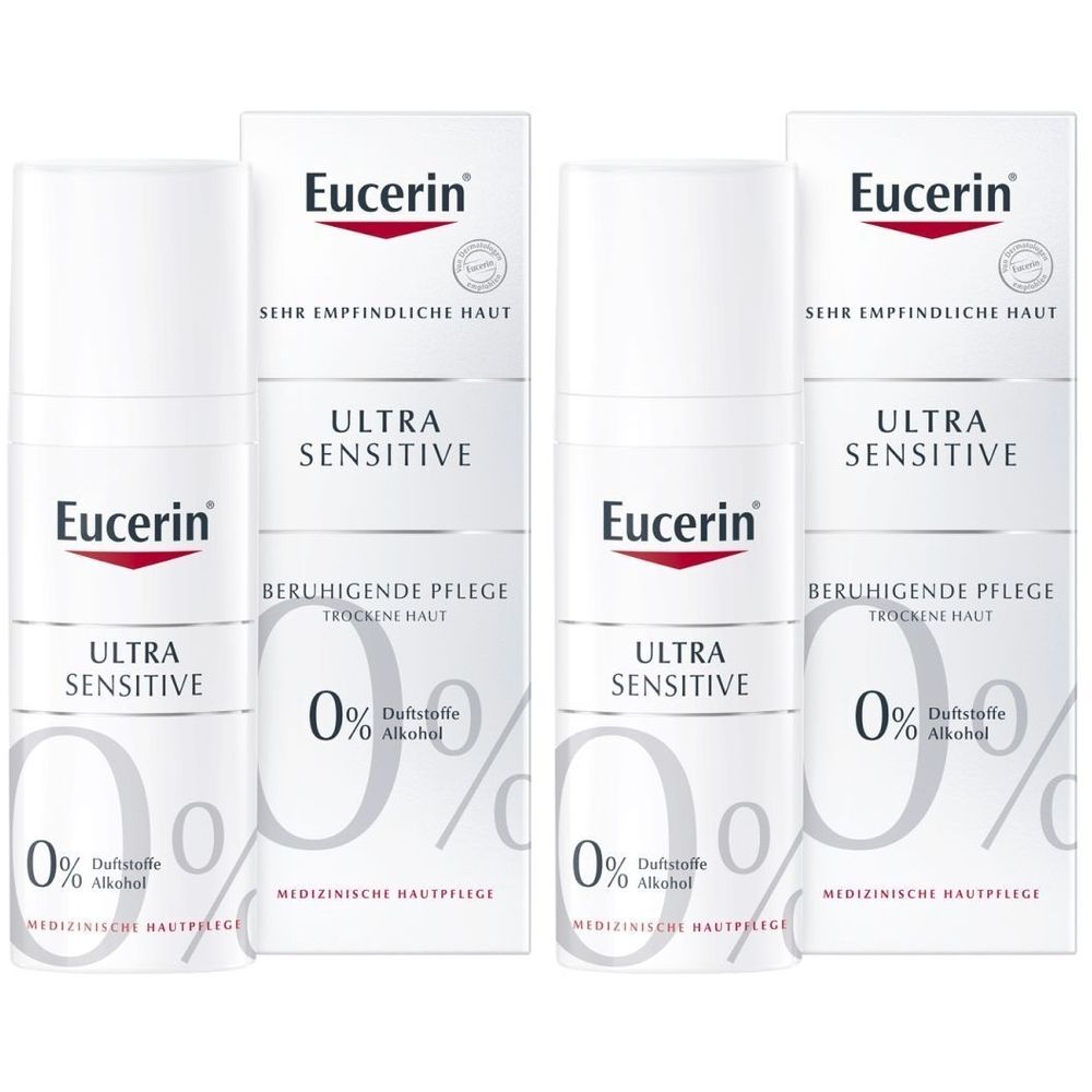 Eucerin SEH UltraSensitive f.trockene Haut 2x 2x50 ml Creme