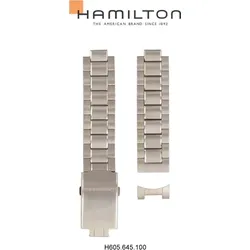 Hamilton - Edelstahlarmband Khaki Field Auto H695.645.100 - silber