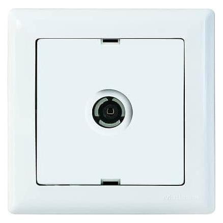 Mutlusan Daria TV Kabel Enddose Stichdose Antennestecker Weiss (31529157)
