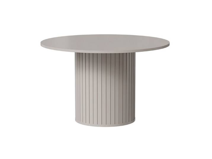 Selsey Esstisch ZANTE, rund, zylindrisches Gestell, Durchmesser 120 cm