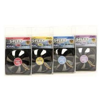 Scythe S-FLEX SFF92A 92mm fan 1000rpm (92 mm, 1x) (S-FLEX SFF92A)