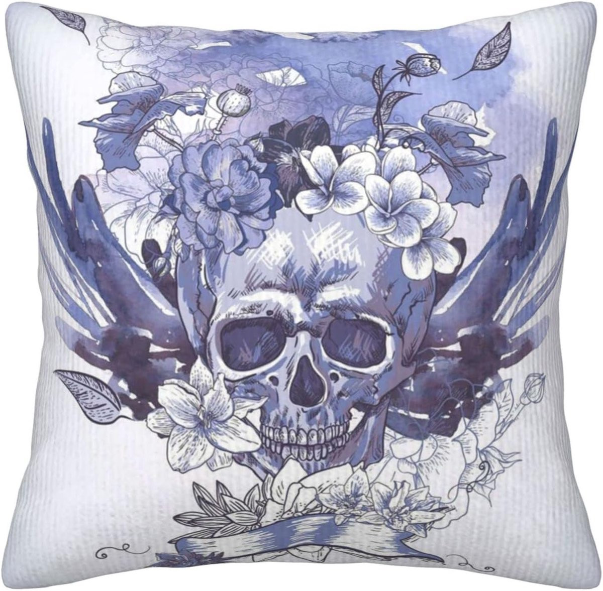 Decoratieve Multicolor Kussenhoes met Verborgen Ritssluiting voor Sierkussens