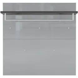 Germania-Werke Garderobenpaneel »Genova« grau, 97x96x30 cm