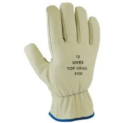 uvex Lederhandschuh top grade 8400 grau 11 - 6029111 - grau