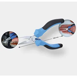 Brilliant Tools Feinmechanik-Flachrundzange - BT067603