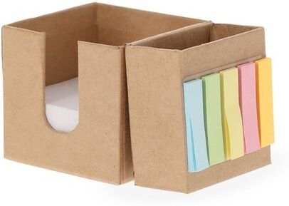 Porte-Crayons et Porte-Notes Arolax carton recyclé naturel