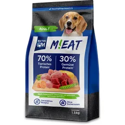 NutriQM Trockenfutter M!eat Adult 5 x 1,5kg