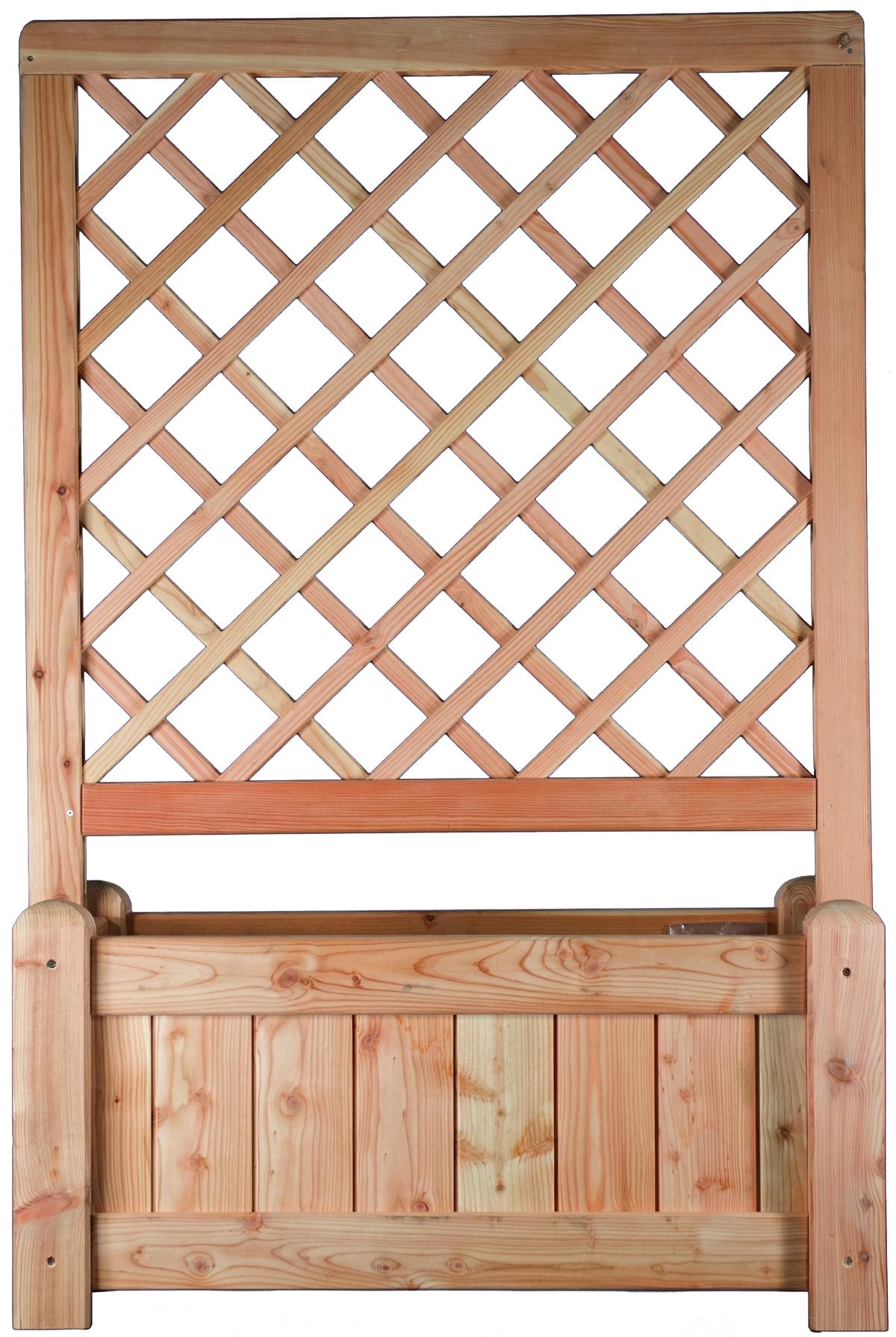 TETZNERJENT GÖTEBORG Blumenkübel Lärche B 100 x T 50 x H 50 cm 08436234