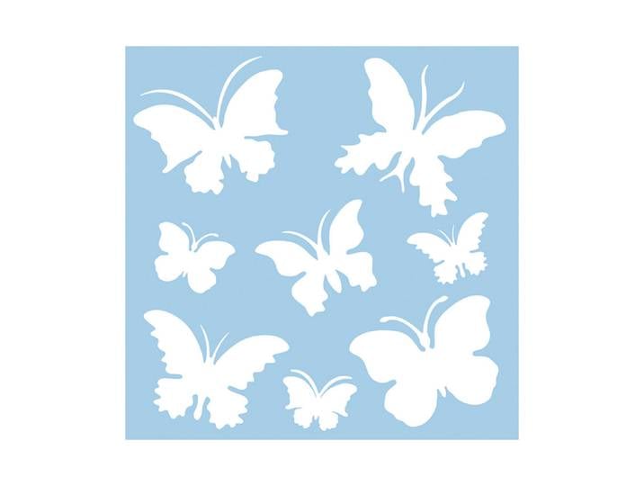 Rayher Schablone Schmetterlinge 30 × 30 cm
