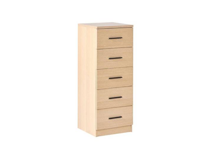 Commode à 5 tiroirs KITIMAT Marron clair
