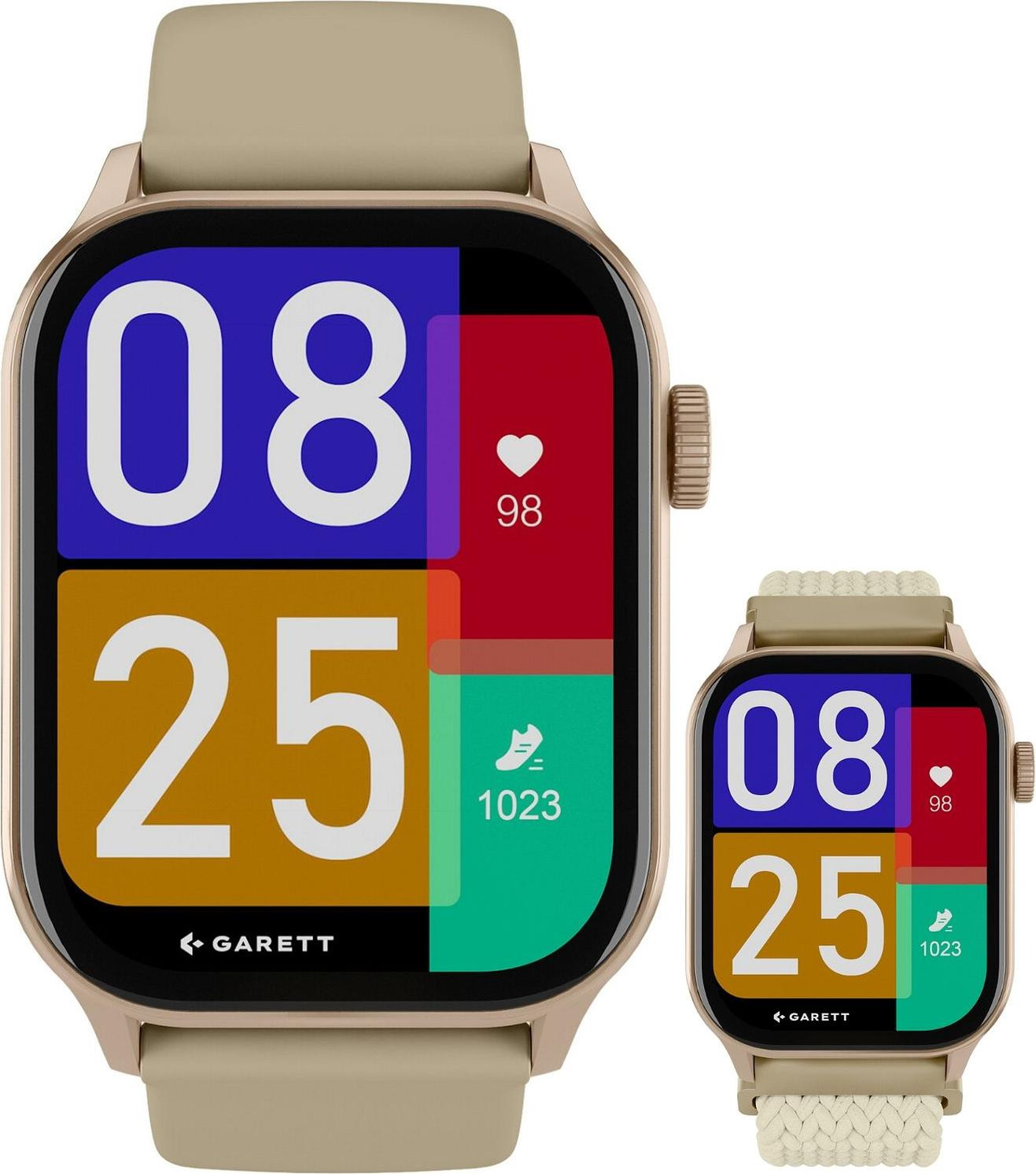 Garett Smartwatch GRC Activity 3, goud