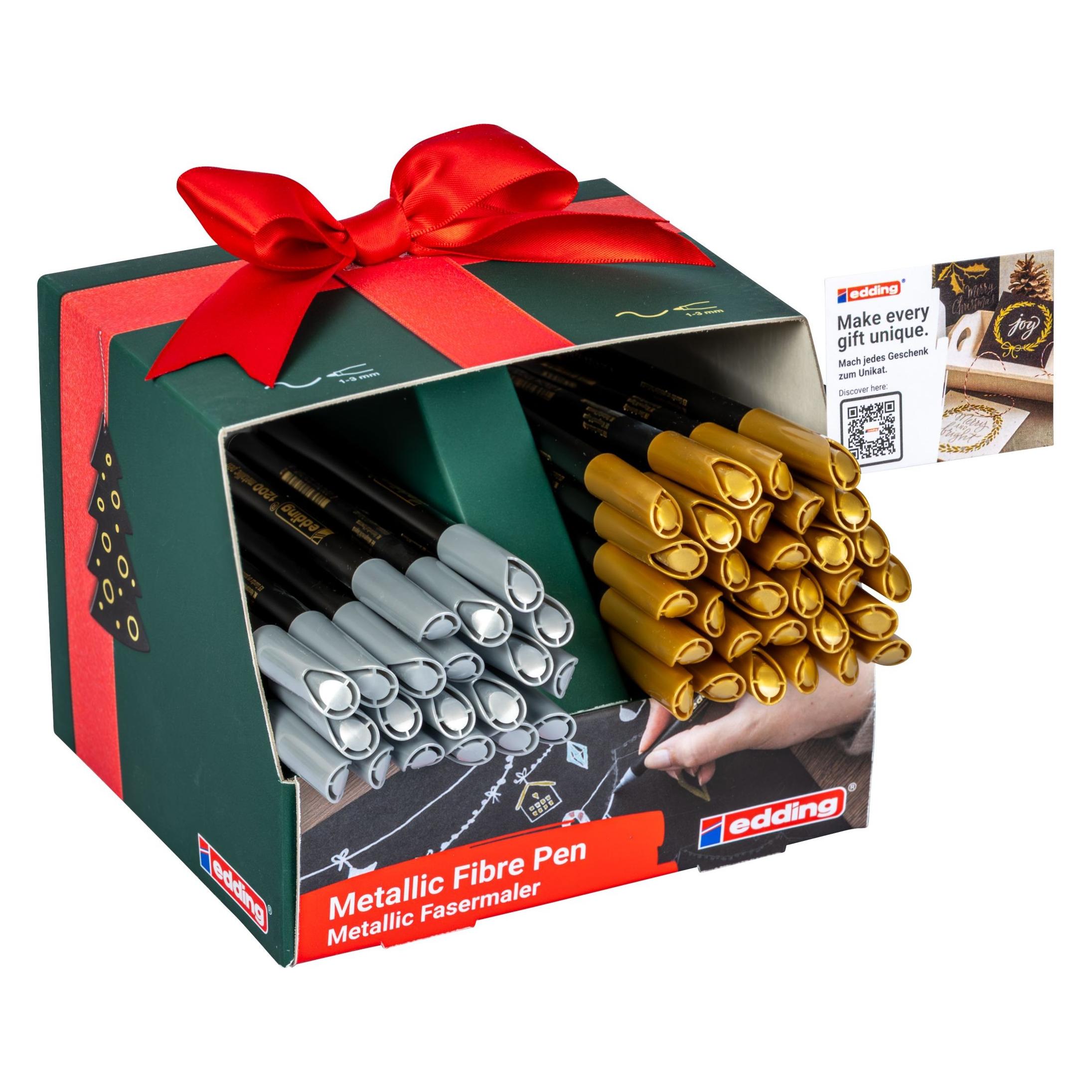Edding Fasermaler 1200 Met Displ 50 go/si (50x) (4-52608)