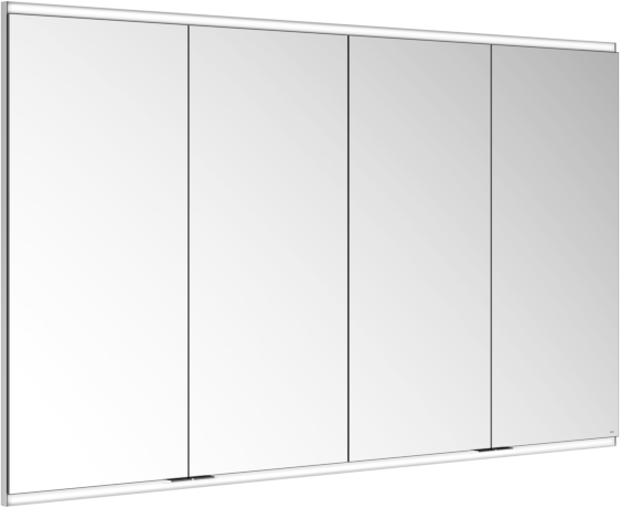 Keuco Royal Modular 2.0 Spiegelschrank 800410161100500 1600 x 900 x 160 mm, 2 Steckdosen, 2 Doppel-USB-Ladestellen, Wandeinbau, 4-türig