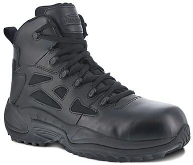 "Reebok Work Rapid Response RB 6"" - Mens 14 Black Boot W"