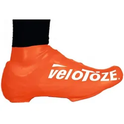 Velotoze, Herren, Schuhüberzug, Überschuh kurz S/M orange - wasserdichter Aero-Überschuh für kühle,... (M, S), Orange