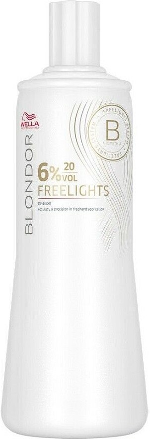 Wella Blondor Freelights Oxidations Creme 6% 1000 ml W06022015