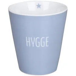 Krasilnikoff Becher Happy Mug Hygge Colorful, 330 ml, dusty blue