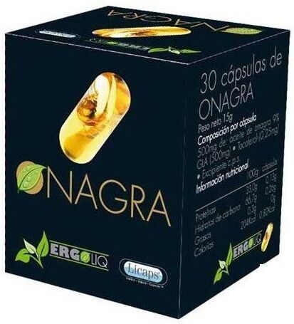 Ergonat Evening Primrose Ergoliq 30 Capsules