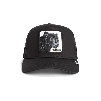 Snapback Cap GOORIN BROS. "Cap OG Trucker", Damen, schwarz (panther trucker), Obermaterial: 57% Polyester PES. 43% Baumwolle CO., Caps