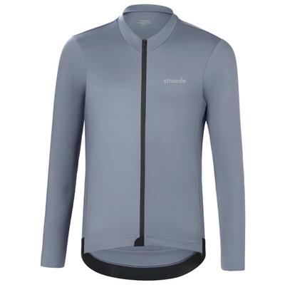 straede - Aerlig Thermal Longsleeve - Radtrikot Gr XXS grau