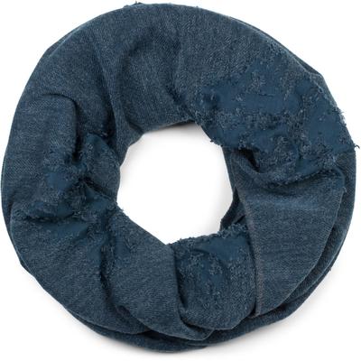 Loop STYLEBREAKER "Loop Schal Destroyed Look", Damen, blau, Obermaterial: 50% Viskose CV. 50% Polyester PES., Modisch, Modetücher Loop