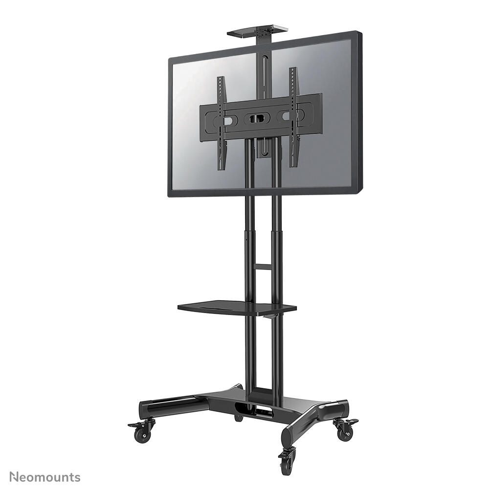 Neomounts NM-M1700BLACK Rollwagen inkl. Kamerahalterung & Multifunktionsablage