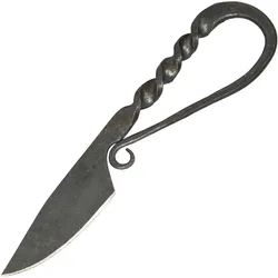 Mittelalter Messer mit geschwungenem Griffstück