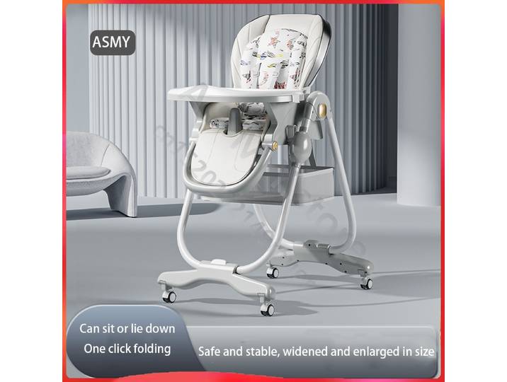 Chaise de salle à manger pour enfants/chaise de salle à manger pliable multifonctionnelle pour bébé/table à manger et chaise portables assises pour l'apprentissage du bébé