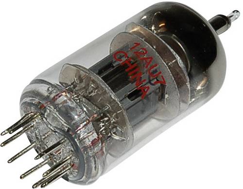 BTB Vertrieb ECC 82 = 12 AU 7 Elektronenröhre Doppeltriode 100V 11.8mA Polzahl: 9 Sockel: Noval Inhalt 1St.