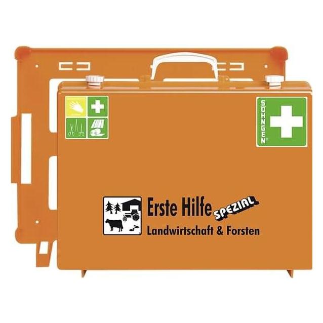 Söhngen Erste-Hilfe-Koffer SPEZIAL MT-CD Landwirtschaft & Forsten DIN 13157 orange (360107)