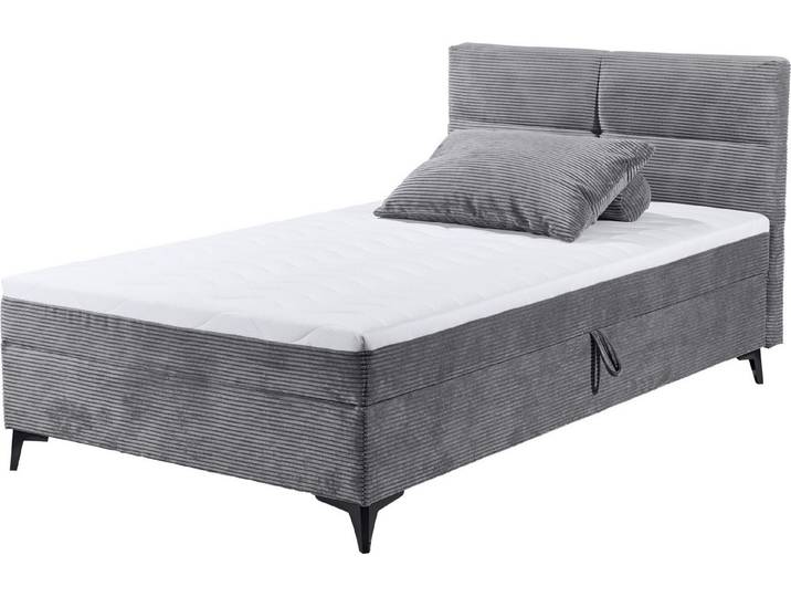 ED EXCITING DESIGN Boxbett Andon, mit Bettkasten, integrierter Topper, universell aufbaubar